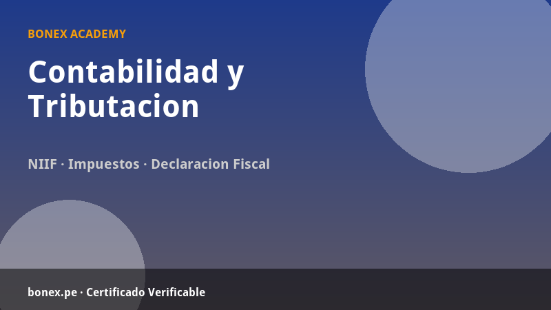 Contabilidad y Tributación